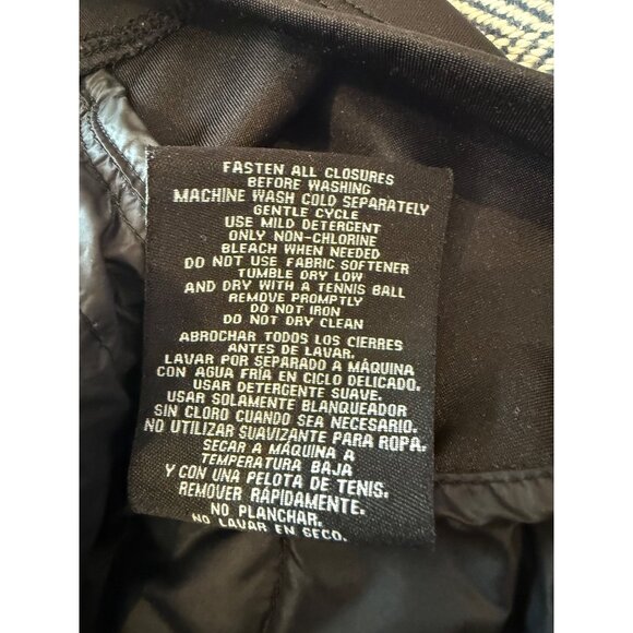 Weatherproof 32° Black Quilted Jacket With Reiner Stop Logo Size M - Picture 11 of 11